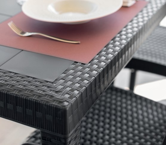 Plastový stůl HOUSTON antracit