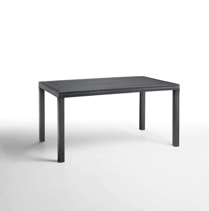 Plastový stůl HOUSTON antracit