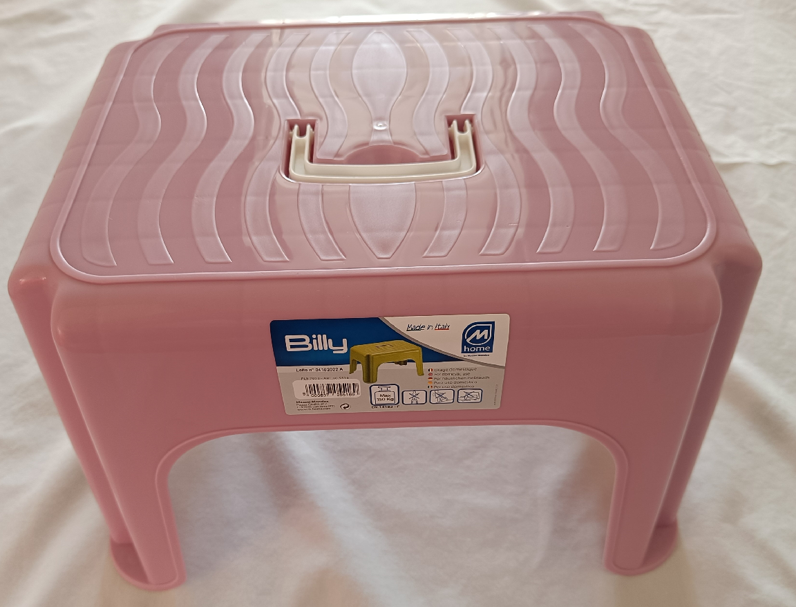 Plastová stolička Billy růžová