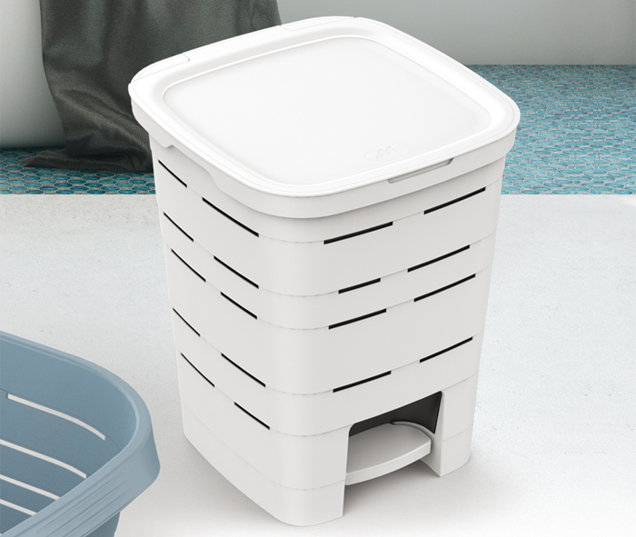 Plastový odpadkový koš SIGNATURE 16 L bílá