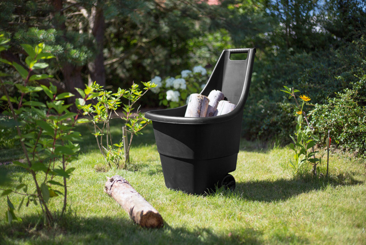 Zahradní vozík EASY GO BREEZE 50l černý