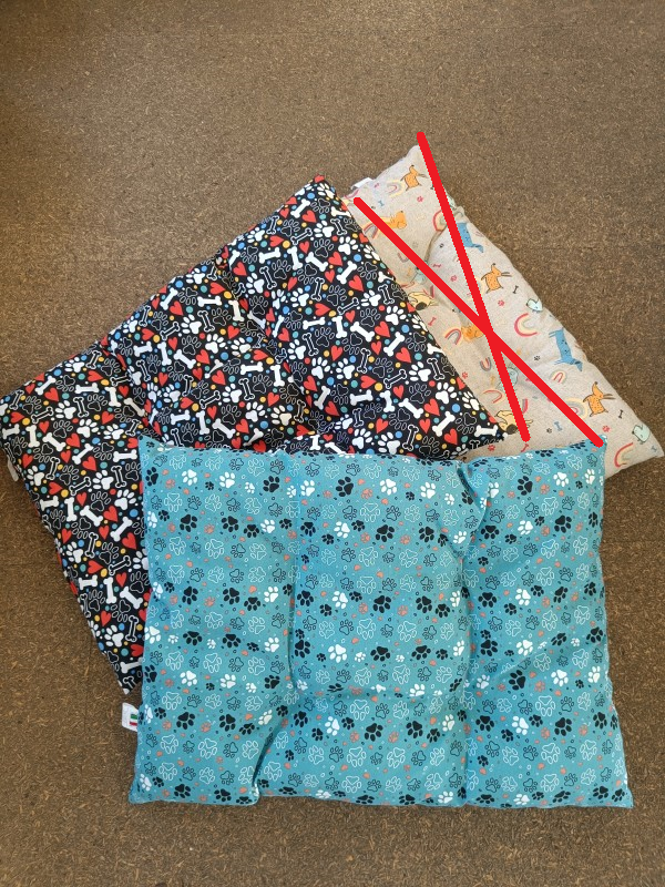 Textilní pelíšek obdélník - barevný potisk 60x85 cm