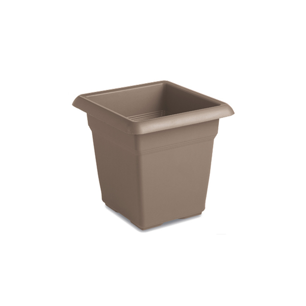 Květináč MEDITERRANEO 45 cm s podmiskou - hnědá