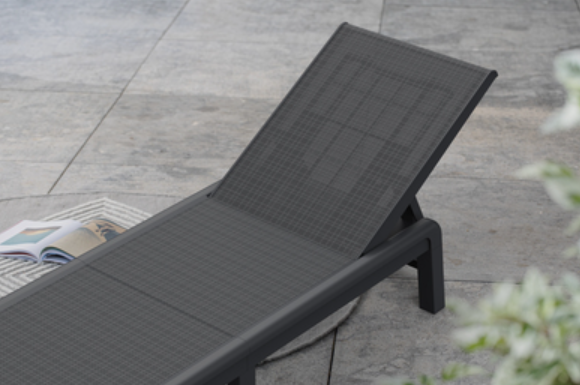 Plastové lehátko MALLORCA bílá - ZAVÁDĚCÍ CENA