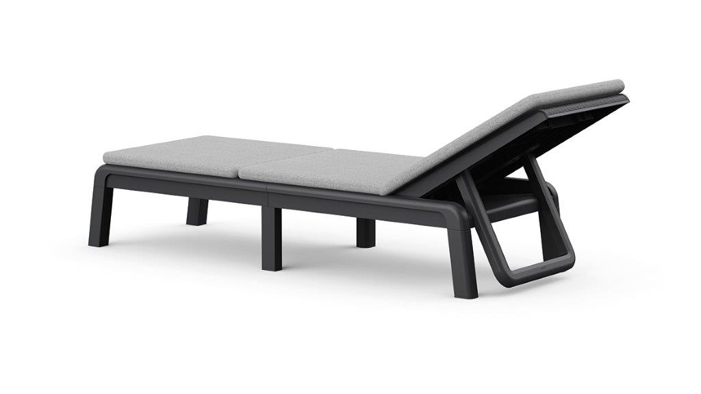 Plastové lehátko MALLORCA bílá - ZAVÁDĚCÍ CENA