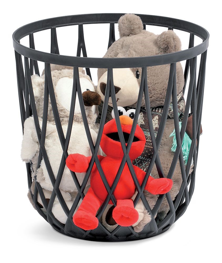 Univerzální koš UNIQUBO 39cm bez víka - šedý