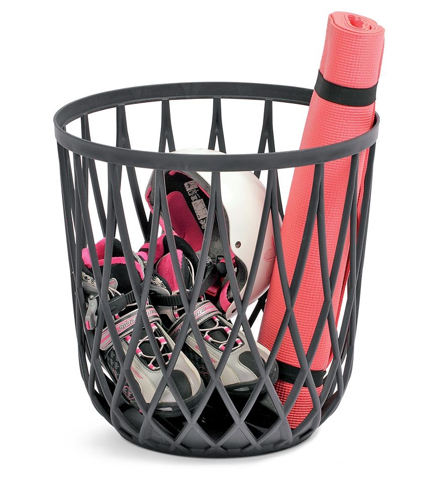 Univerzální koš UNIQUBO 39cm bez víka - šedý