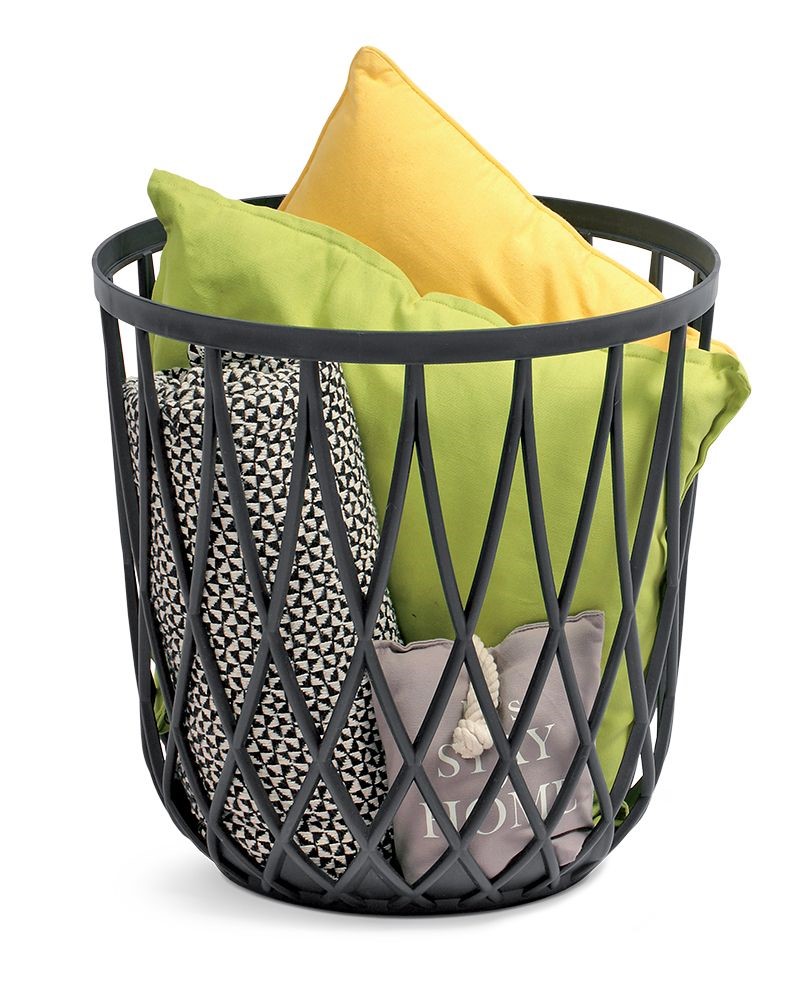 Univerzální koš UNIQUBO 39cm bez víka - šedý