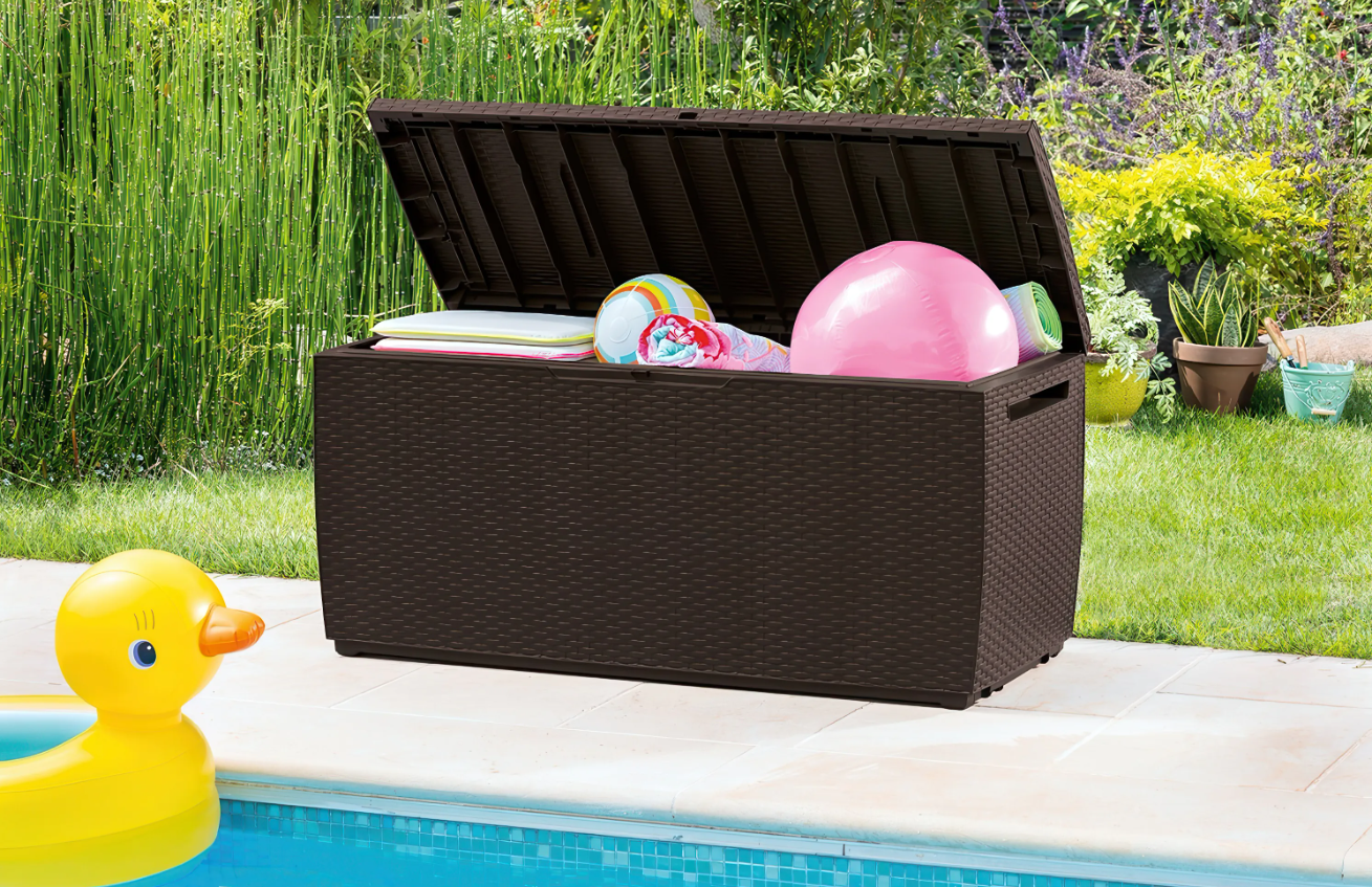 Úložný box CAPRI DECK BOX 305l hnědá