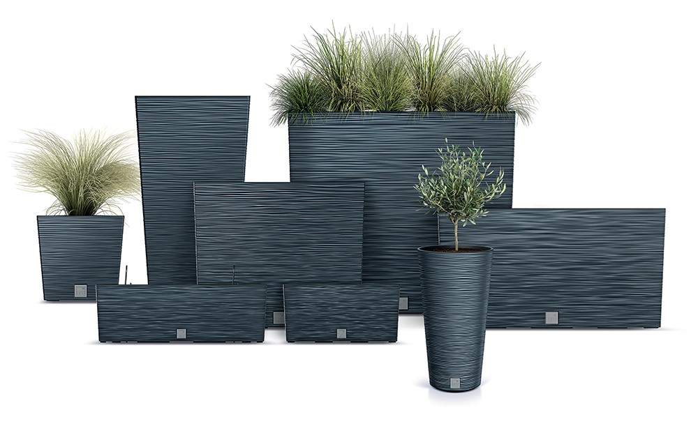 Květináč FURU Square 29,5 beton