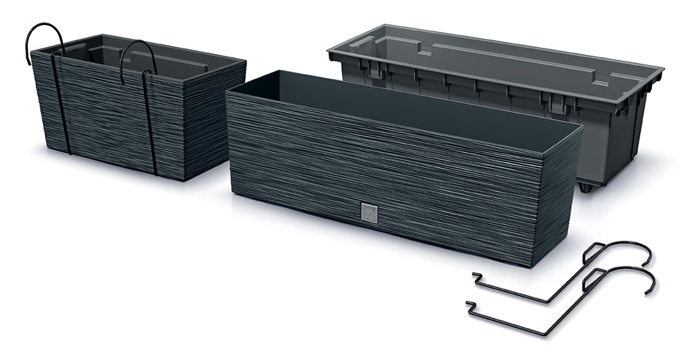 Truhlík FURU CASE 58 cm antracit ZÁVĚSNÝ