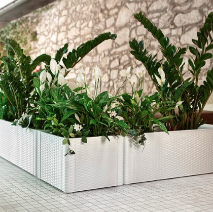 Truhlík na květiny NATURAL DELUXE 100 antracit BLACK FRIDAY