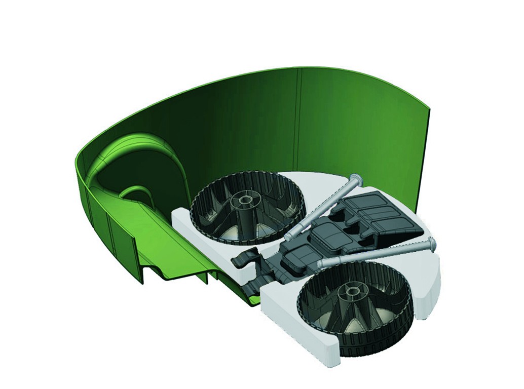 Zahradní multi vozík Helpy šedý - BLACK FRIDAY