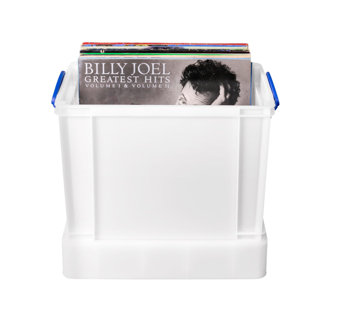 REALLY USEFUL box 19L XL bílá - vhodné na uložení LP desek