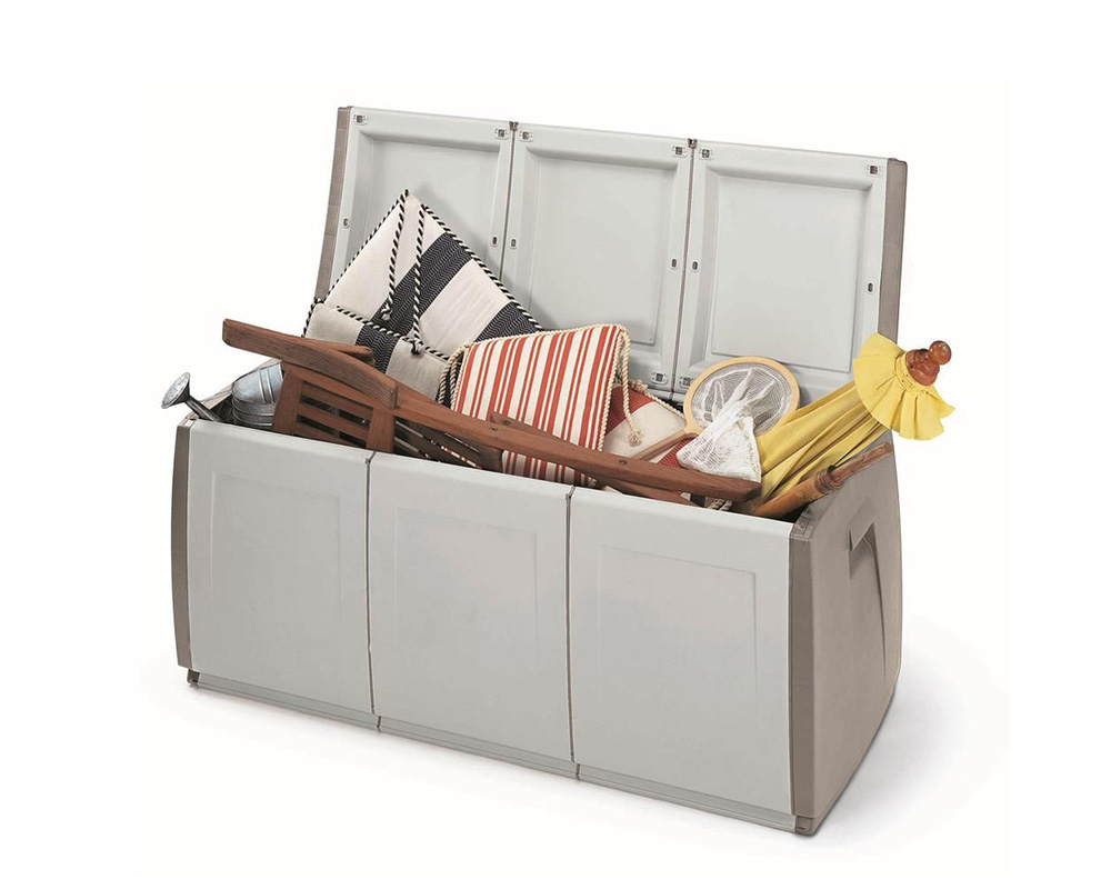 Úložný box IN AND OUT 140 šedá