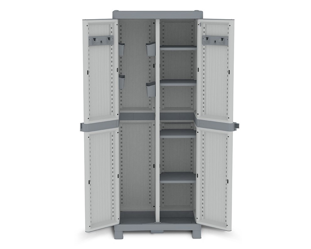 Plastová skříň Wave Base 3700 šedá