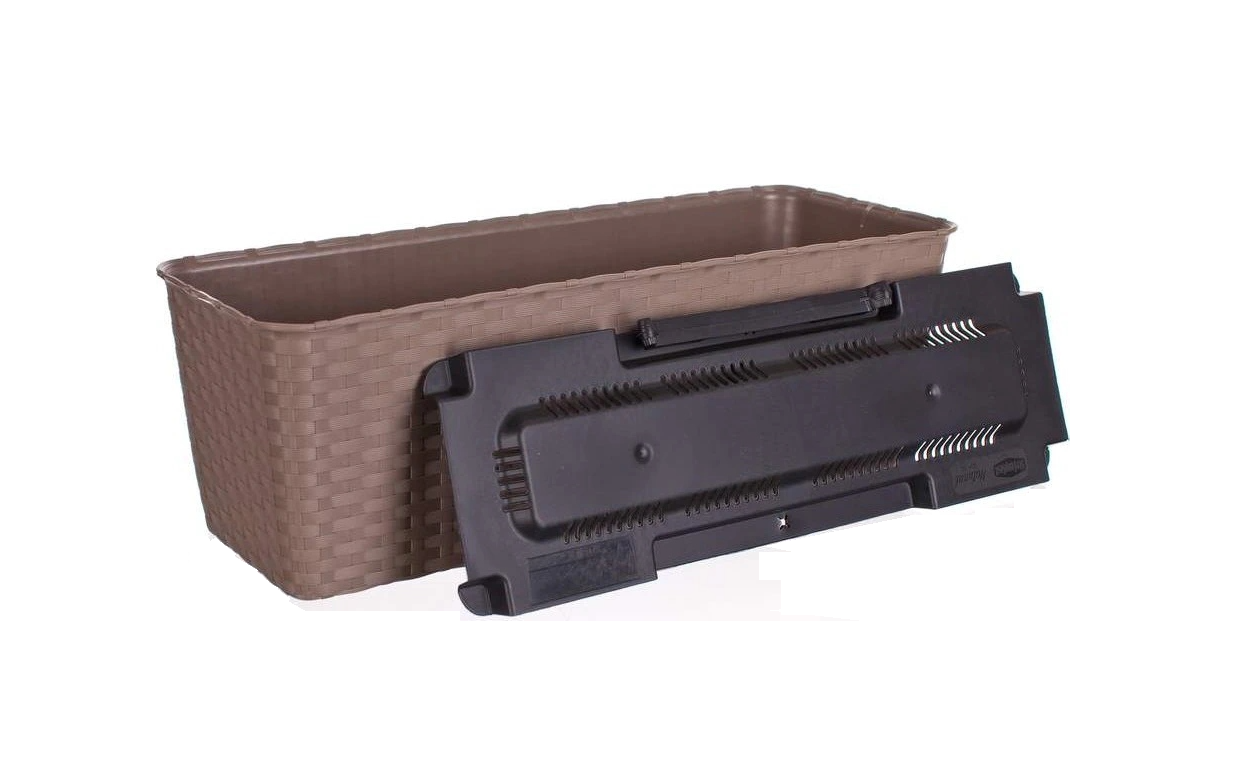 Truhlík na květiny NATURAL 40 sv.šedá