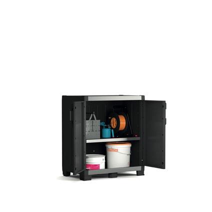 Plastová skříň GARAGE XL nízká