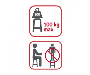 Plastová stolička ELFO WHITE