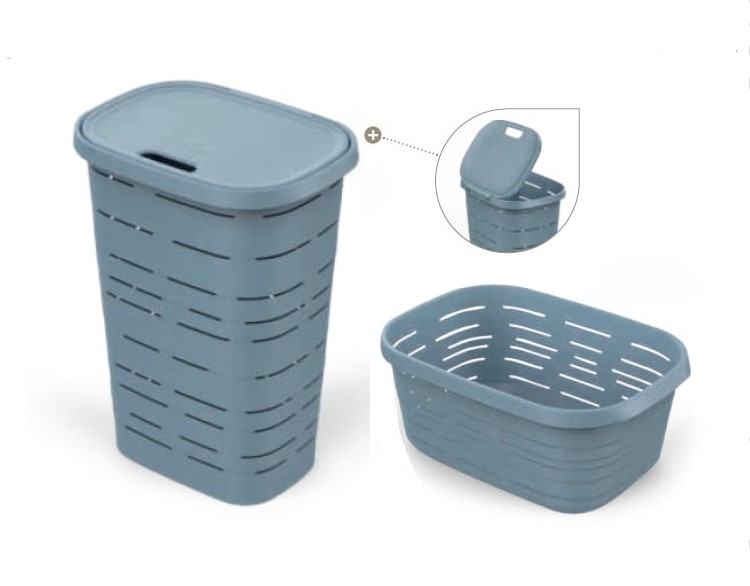 Koš SIGNATURE na čisté prádlo 50 L béžová