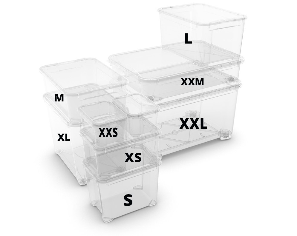 Plastový T Box s víkem XXL