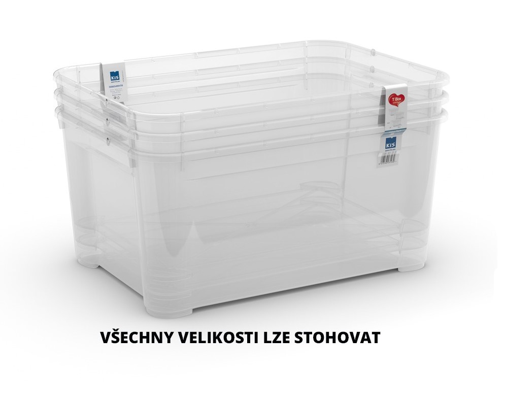 Plastový T Box s víkem XXL