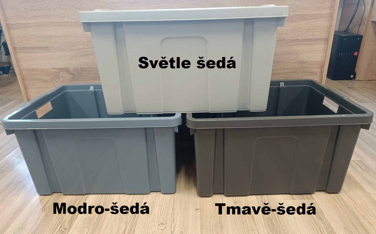 Přepravka GREENLOOP 55 L mix barev