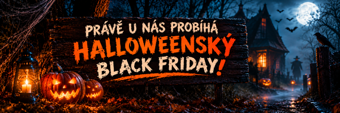 Halloweenský výprodej