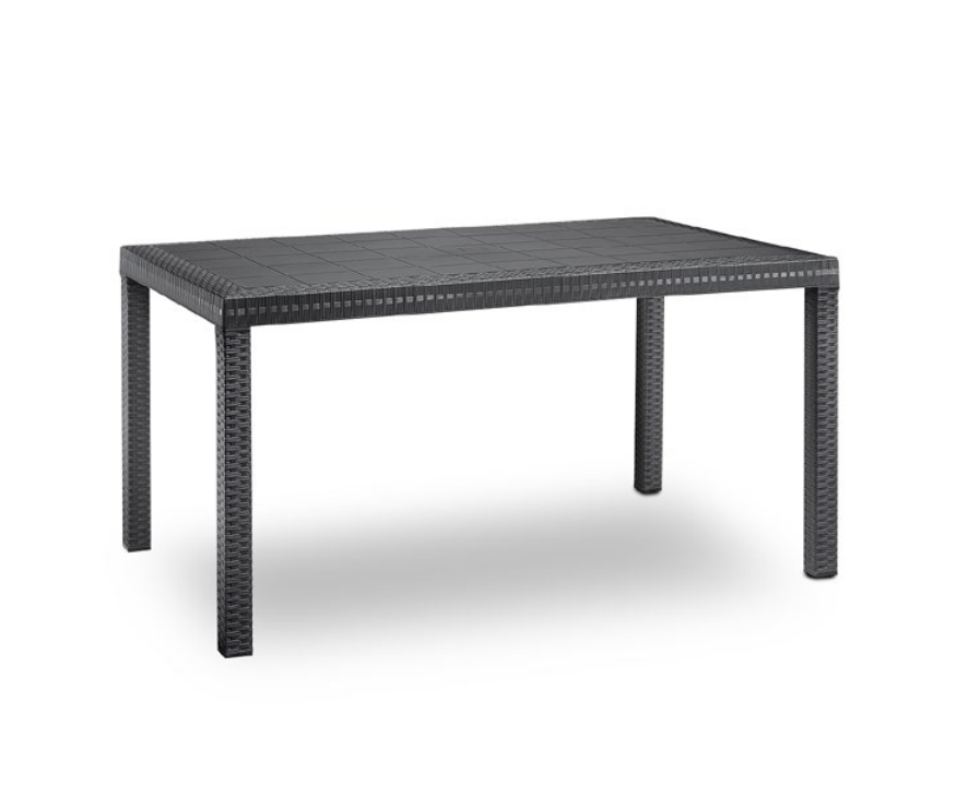 Plastový stůl HOUSTON antracit