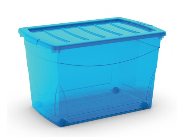 Omni Box s víkem XL modrá
