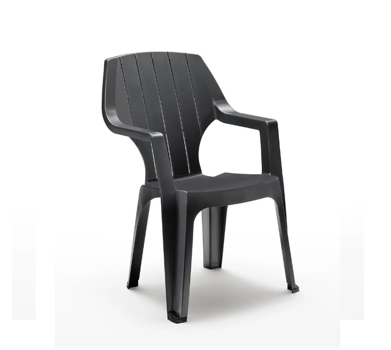 Plastová židle ALTA antracit