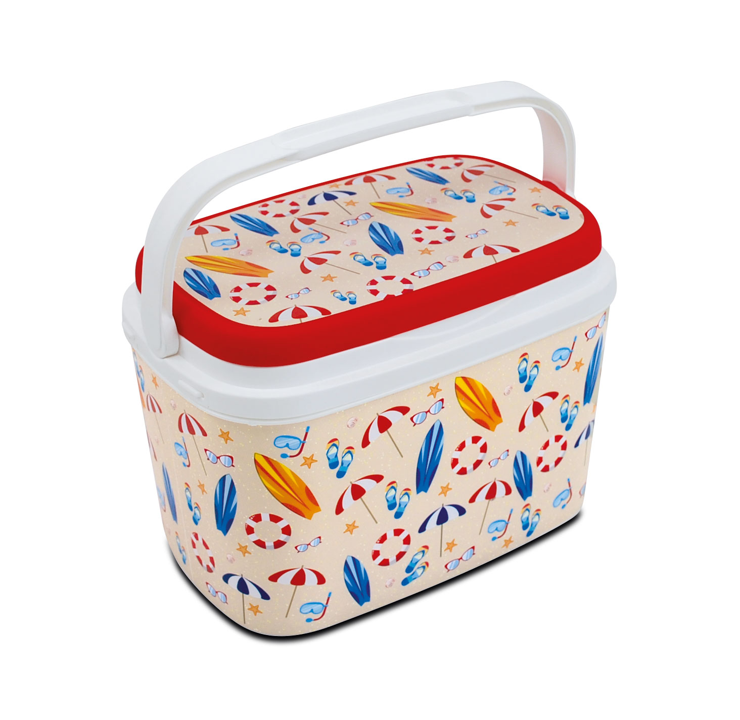 Chladící box 6l - decor slunečníky