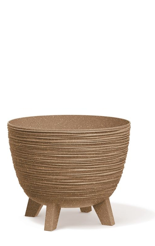 Květináč FURU 39,5 cm na nožičkách naturo