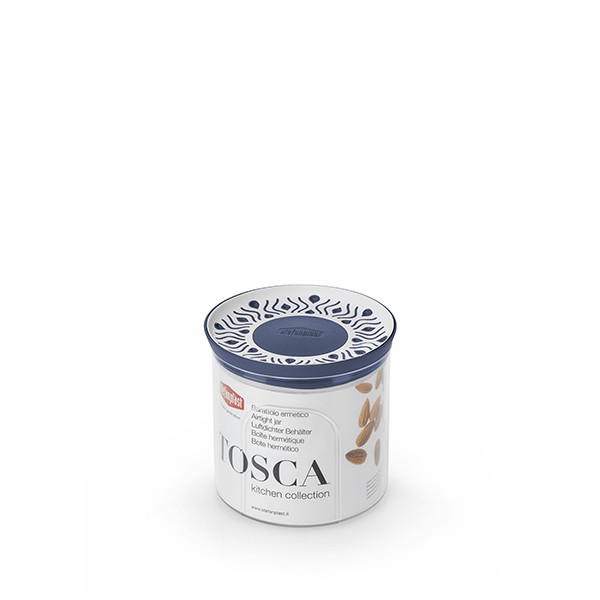 TOSCA kulatá nádoba 0,7 litru modrá - BLACK FRIDAY