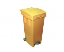 Koš na tříděný odpad Big Tata 80l žlutá