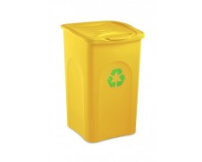Odpadkový koš na tříděný odpad BEGREEN žlutá