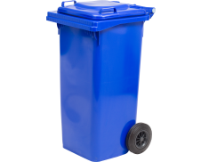 Plastová popelnice 120 l modrá